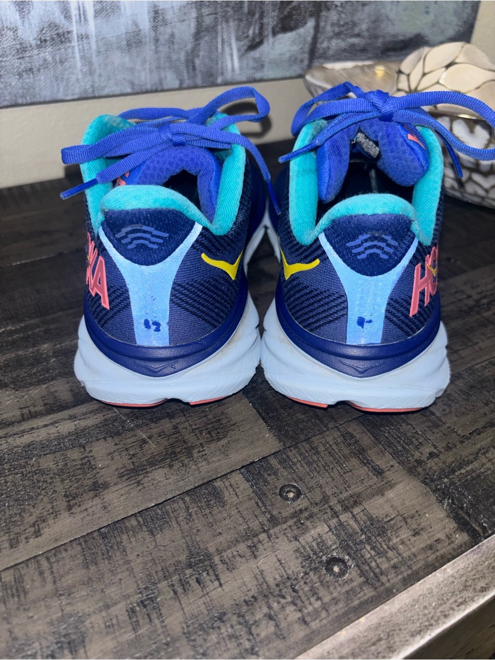 Hoka One One Clifton 9 running shoes WOMENS SZ 7 - Picture 13 of 14